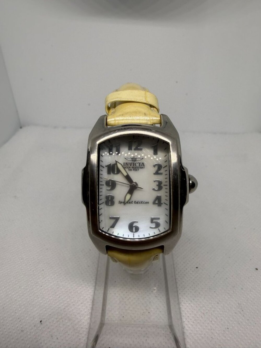Invicta Baby Lupah 5168 Women's 29mm SS White MOP Dial Swiss Quartz Watch